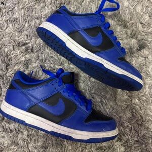Nike Kids Blue and Black Sneakers